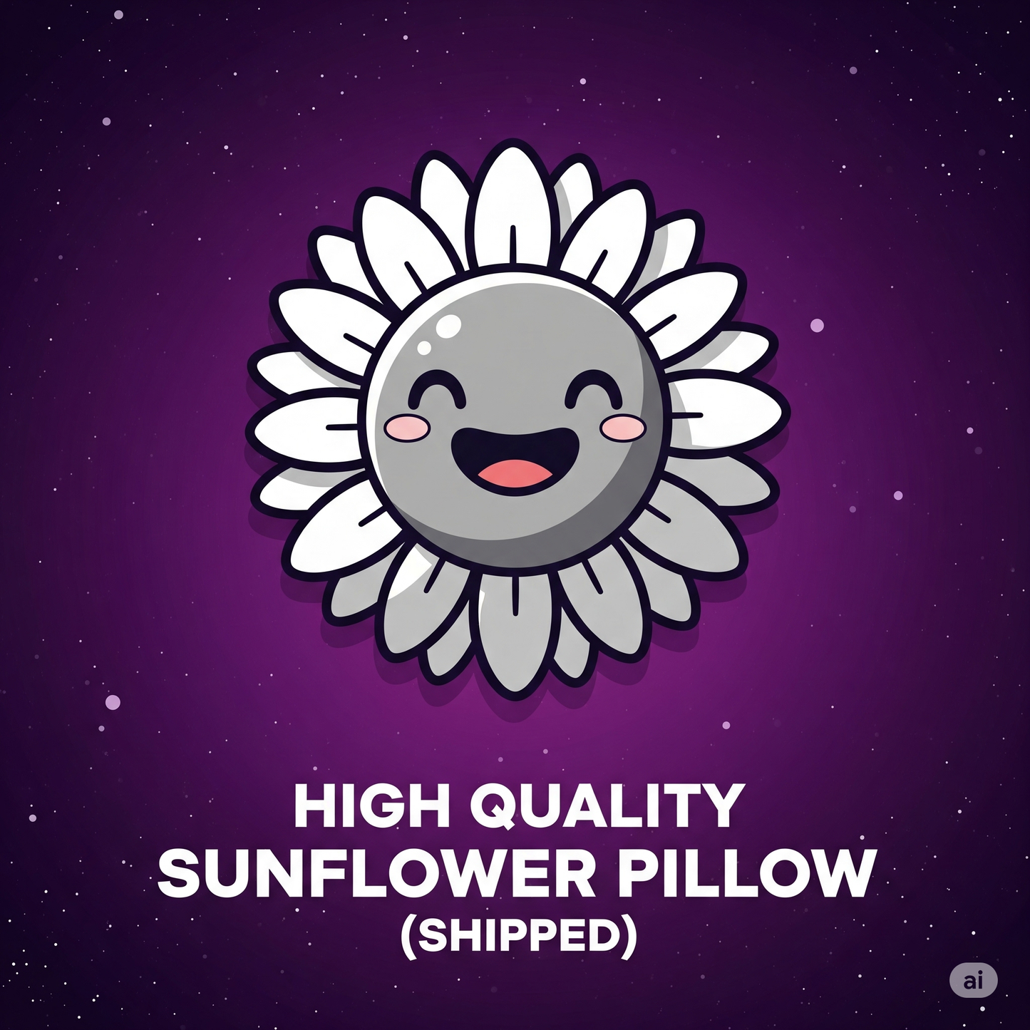 Quality Sunflower Pillow