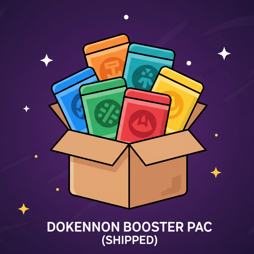 make it so its a cardboard box with a bunch of card packs in it